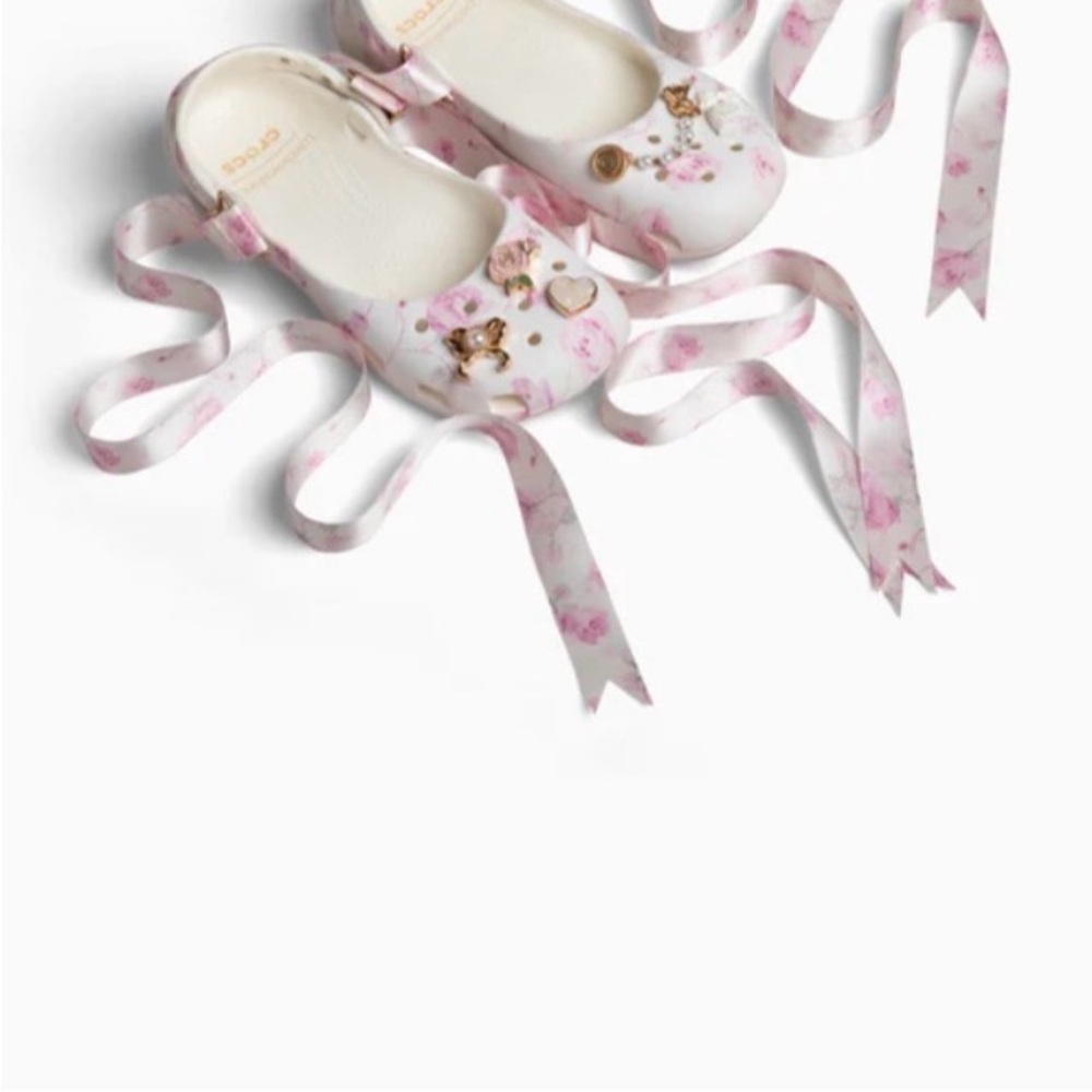 Love shack fancy ballet flats